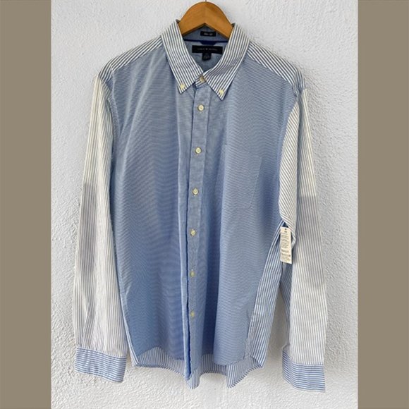 NWT, Mens Tommy Hilfiger Slim-Fit Shirt - Picture 1 of 1